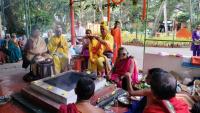 Shri Chitrapur Math Bengaluru: Vardhanti at Nagadevata, Annamma, Chamunda, and Marikamba Sannidhi-s (14 Jan 2025)